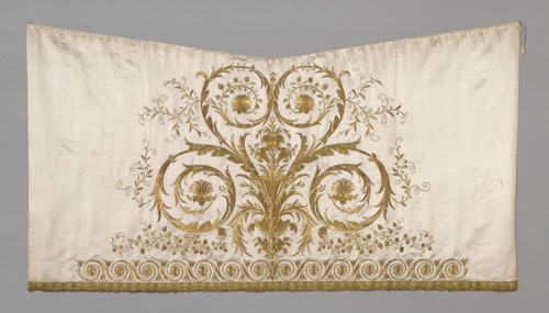 Skirt from a Court Gown, France, 1805-15.