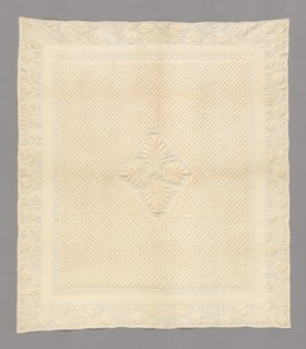 Bedcover, France, 1825/75.