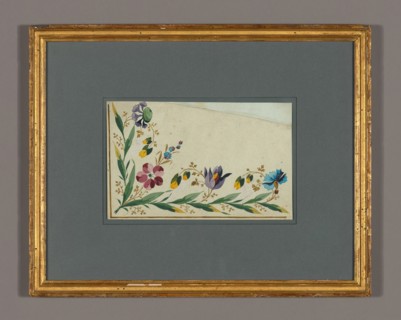 Needlework Design, France, 1801/25.