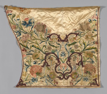 Panel (formerly Cover from a Sedan Chair), France, c. 1720.