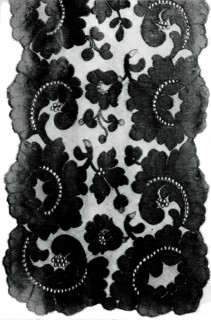 Stole, France, 1870s/80s.