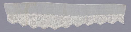 Sleeve Ruffle, France, Mid-18th century.