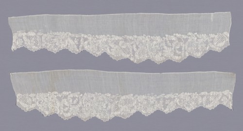Pair of Sleeve Ruffles, France, Mid-18th century.