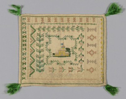 Sampler, France, 18th/19th century.