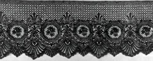 Flounce, France, 1870s/80s.