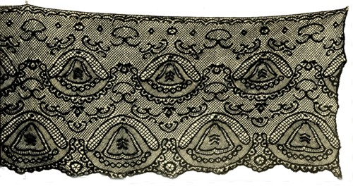 Flounce, France, 1875/1900.