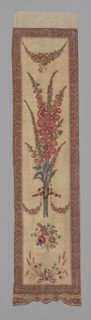 Curtain for Bed Set, France, 18th century.