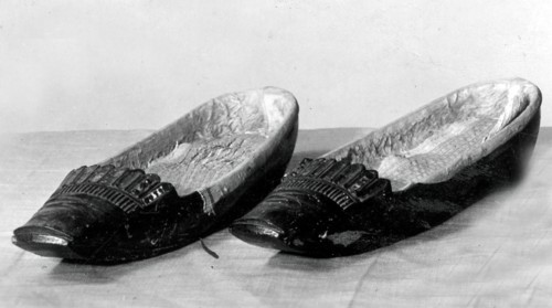 Pair of Sabots, Normandy, c.1780.