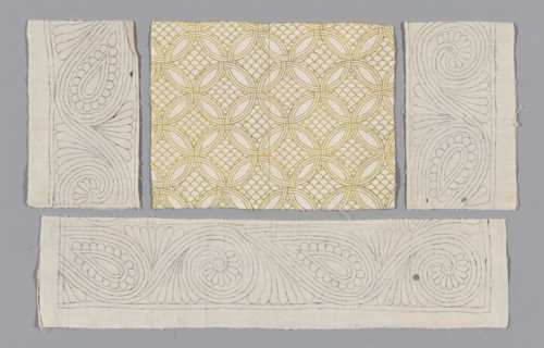 Pillow Sham (Unfinished), England, southern, late 17th/early 18th century.
