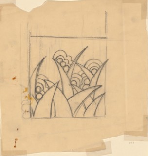 Design for a Textile or Wallpaper, Austria.