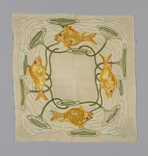 Pillow Cover, England, c. 1890.