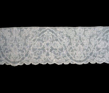 Flounce, France, 1740s/50s.