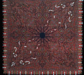 Square Shawl, France, 1870s.