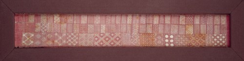 Sampler, France, 1750/1800.