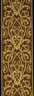 Ribbon, France, c. 1870.