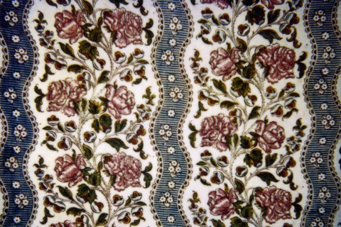 Panel Entitled "Blue Ribbon", France, 1760/64.