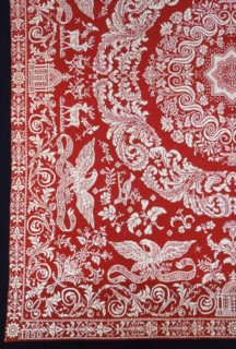 Coverlet, New York, 1850.