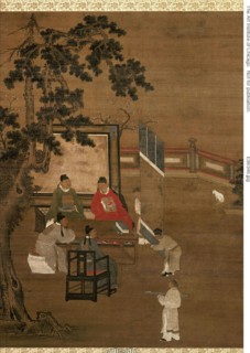 Painting, from the set "The Four Accomplishments", Ming dynasty (1368-1644), late 16th/17th century.