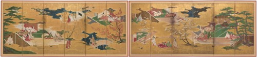 The Tale of Genji, early 17th century.