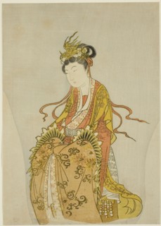 Incense That Revives the Image of the Dead - Lady Li, 1765. Attributed to Komatsuya Hyakki.
