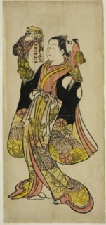 Puppeteer, c. 1730. Attributed to Okumura Toshinobu.