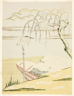 Egrets in the Snow, c. 1768. Attributed to Suzuki Harunobu.