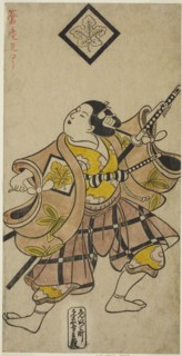 The Actor Shinomiya Heihachi I, c. 1703. Attributed to Torii Kiyonobu I.
