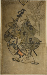 The Actor Shinomiya Heihachi, c. 1700. Attributed to Torii Kiyonobu I.