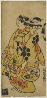 The Actor Sawamura Kodenji I, c. 1700. Attributed to Torii Kiyonobu I.