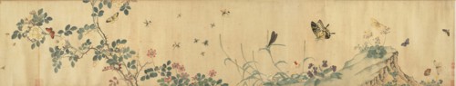 Flowers and Insects, Qing dynasty (1644-1911), reign of Kangxi (1662-1722) ??.