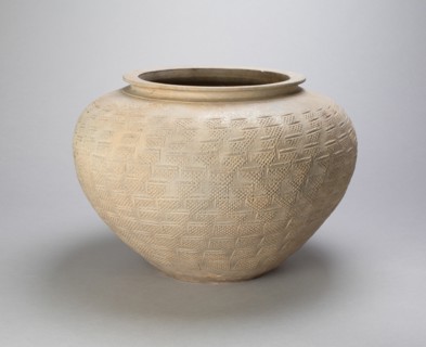 Jar with Basketweave Pattern, Three Kingdoms period (A.D. 220-265), 2nd century A.D.