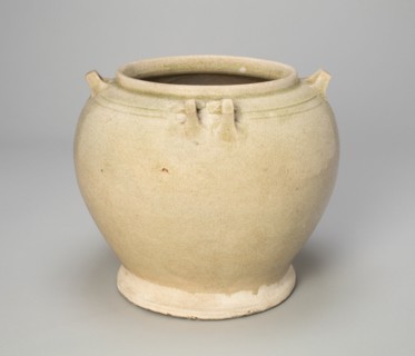 Jar with Square Handles, Six Dynasties period, Southern dynasties, c. 450/500 A.D.