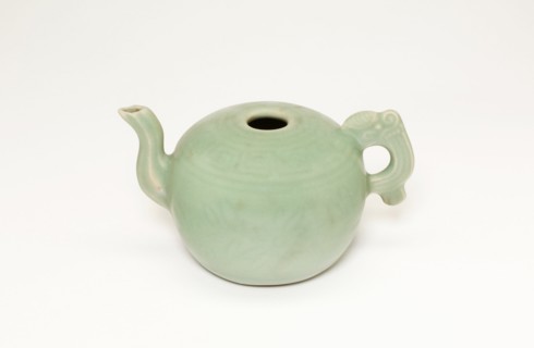 Ewer with Animal Handle, Yuan dynasty (1271-1368), 14th century.