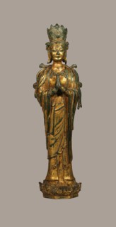 Guanyin (Avalokitesvara), Liao dynasty (907-1125), 11th century.