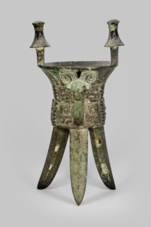 Goblet (jia), Late Shang dynasty, 13th century-1046 B.C.