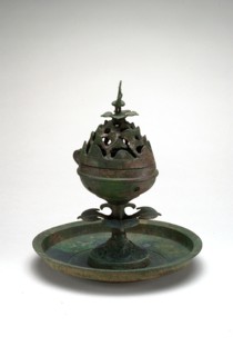 Mountain-Shaped Incense Burner (Boshan Xianglu), Han dynasty (206 B.C.-A.D. 220), 1st century B.C./A.D.