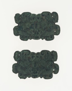 Pair of Ornaments, Eastern Zhou dynasty, Warring States period (480-221 B.C.), c. 4th/3rd century B.C.