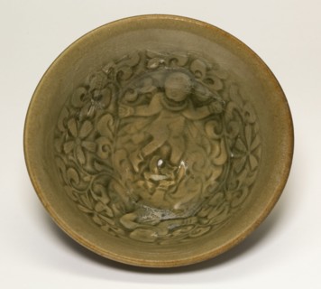 Cup with Children among Scrolling Vines, Jin dynasty (1115-1234), 12th/13th century.
