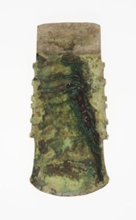 Notched Axe, Shang dynasty (c. 1600-1046 BC),  2nd millennium B.C.