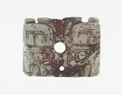 Plaque with Animal Mask, Shang dynasty (c. 1600-1046 BC), 13th-11th century B.C.