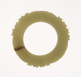 Notched Disc, Neolithic to Shang period, c. 2000-1500 B.C.