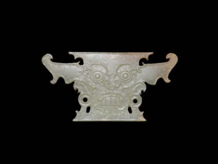Plaque with Human Head, late Neolithic period, Shejiahe culture, c. 2500/2000 B.C.