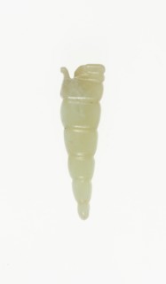 Silkworm Pupa Pendant, Shang or Western Zhou period, 13th/10th century B.C.
