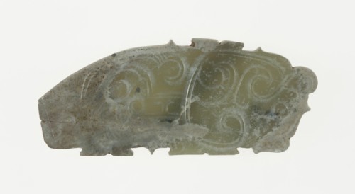 Plaque with Dragon Design, Western Zhou period, 11th/10th century B.C.