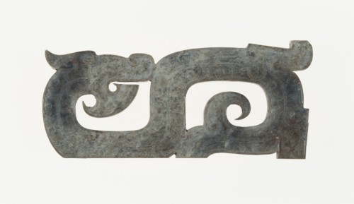 Dragon Plaque, Eastern Zhou dynasty, (c. 770-256 B.C.), c. 4th century B.C.