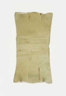 Plaque, Western Zhou dynasty, c. 1045-771 B.C.
