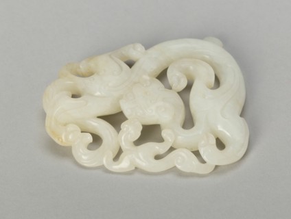 Coiled Dragon, late Ming (1368-1644) or early Qing dynasty (1644-1911), 17th century.