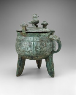 Goblet, Shang dynasty ( about 1600-1046 BC ), 13th/12th century BC.