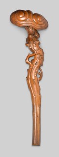 Scepter with Head in Form of a Double Cloud (Ruyi), Qing dynasty (1644-1911), 19th century.
