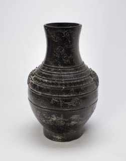 Container in the Form of an Ancient Bronze Jar (hu), Warring States period (475-221 B.C.).